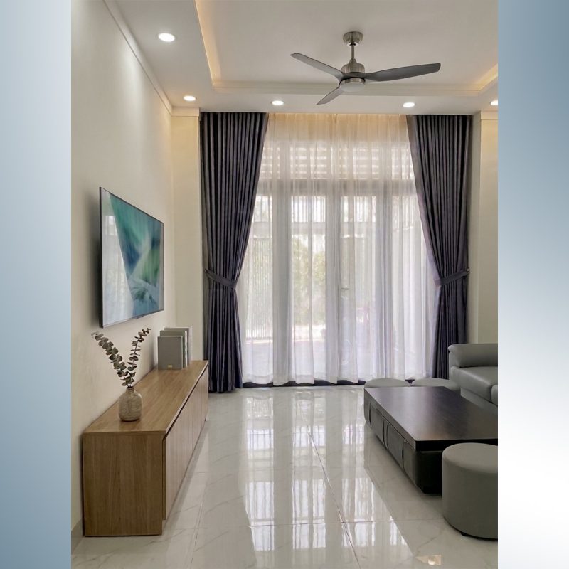 rem cua phong khach Rèm Cửa Đường Quang Trung Gò Vấp