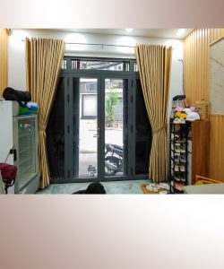Lắp Đặt Công Trình Rèm Cửa Vải Đường Dương Quảng Hàm Gò Vấp 14 rem cua phong khach 2