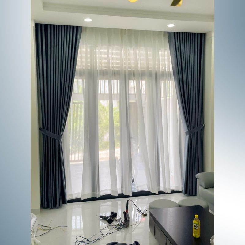 rem cua phong khach Rèm Cửa Đường Quang Trung Gò Vấp