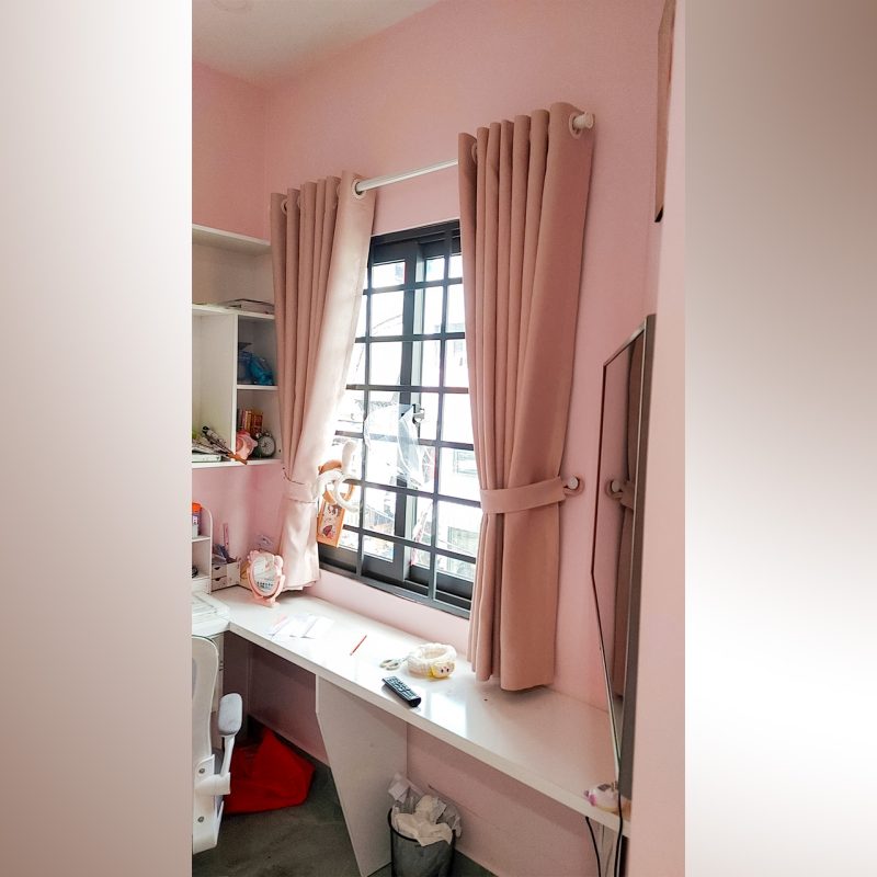 rem cua phong ngu be gai Lắp Đặt Công Trình Rèm Cửa Vải Đường Dương Quảng Hàm Gò Vấp
