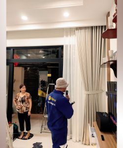 Lắp Đặt Rèm Cửa Phường An Hội Tây Gò Vấp - Rèm Vải Cao Cấp 2 Lớp Âm Trần | Rèm Cửa Gò Vấp 56 rem cua 2 lop am tran dinh vi rem cua phong khach 4