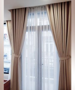 Lắp Đặt Rèm Cửa Phường An Hội Tây Gò Vấp - Rèm Vải Cao Cấp 2 Lớp Âm Trần | Rèm Cửa Gò Vấp 44 rem cua 2 lop am tran dinh vi rem cua phong ngu 10