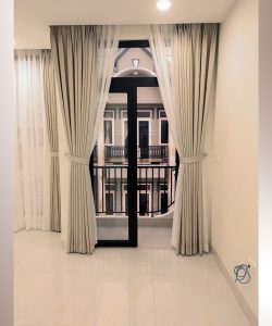 Lắp Đặt Rèm Cửa Phường An Hội Tây Gò Vấp - Rèm Vải Cao Cấp 2 Lớp Âm Trần | Rèm Cửa Gò Vấp 33 rem cua 2 lop xep ly am tran rem cua phong ngu