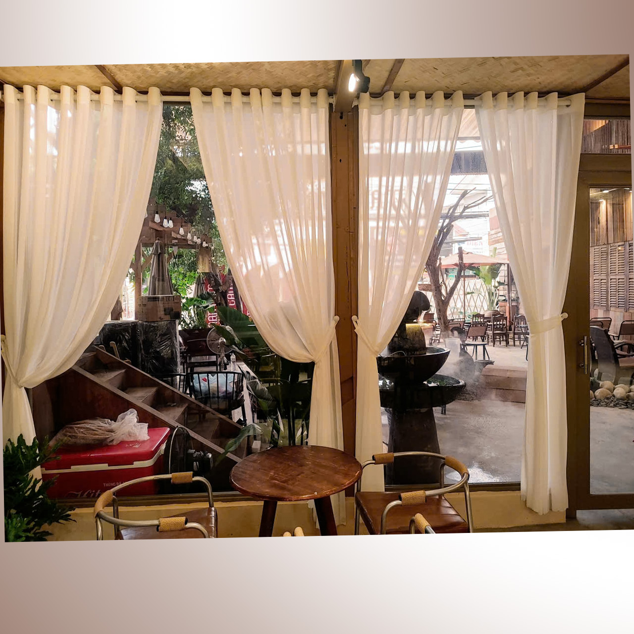 Lắp Đặt Rèm Voan Trang Trí Quán Cà Phê Phạm Văn Chiêu Gò Vấp | Rèm Cửa Gò Vấp 5 Lắp Đặt Rèm Voan Trang Trí Quán Cà Phê Phạm Văn Chiêu Gò Vấp | Rèm Cửa Gò Vấp - Ảnh 4
